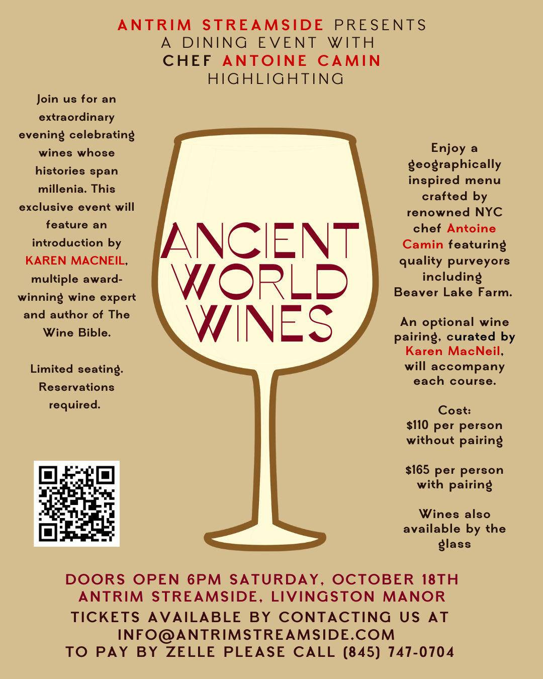 ancient world wines flyer